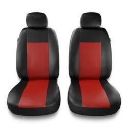 Uniwersalne pokrowce samochodowe do Chevrolet Matiz (2004-2009) - pokrowce na fotele - Auto-Dekor - Comfort 1+1 - czerwony