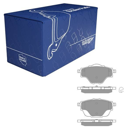 Klocki hamulcowe do Citroen C4 Picasso II Minivan (2013-2019) - Tomex - TX 18-37 (oś tylna)