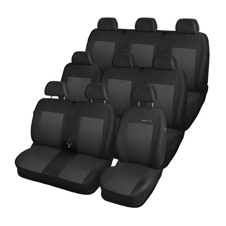 Pokrowce szyte na miarę do Ford Transit VII Van (2013-2019) 9 osobowy - pokrowce na fotele samochodowe - Auto-Dekor - Elegance - P-3