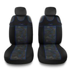 Koszulki na siedzenia do Audi Q3 I, II (2011-2019) - Auto-Dekor - Stylus 1+1 - niebieski