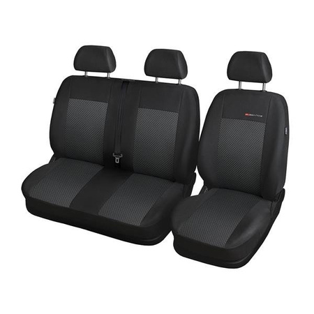 Pokrowce szyte na miarę do Renault Trafic II Van (2001-2014) tylko przednie fotele - pokrowce na fotele samochodowe - Auto-Dekor - Elegance - P-3
