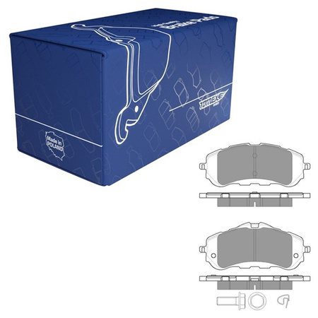 Klocki hamulcowe do Peugeot 308 II Hatchback, SW (2013-2021) - Tomex - TX 18-38 (oś przednia)
