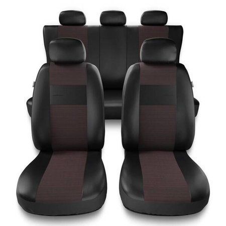 Uniwersalne pokrowce samochodowe do Land Rover Freelander I, II (1998-2014) - pokrowce na fotele - Auto-Dekor - Exclusive - E5