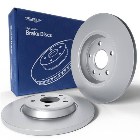 2x Tarcze hamulcowe do Audi A4 B8 Allroad, Avant, Limousine (2007-2016) - pełne - 300mm - Tomex - TX 72-50 (oś tylna)