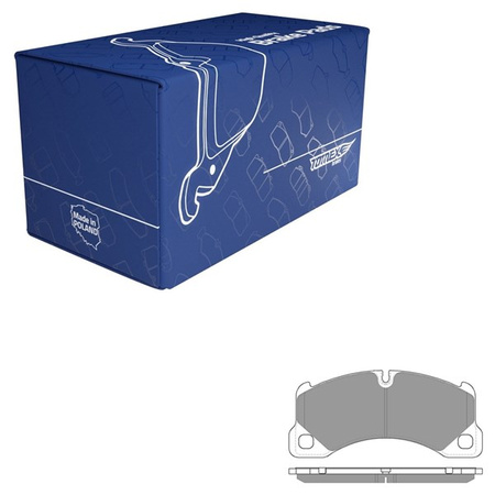 Klocki hamulcowe do Porsche Panamera 970 Liftback (2009-2016) - Tomex - TX 16-71 (oś przednia)