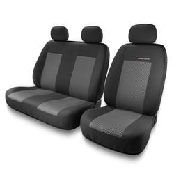 Uniwersalne pokrowce samochodowe do Iveco Daily II, III, IV, V, VI (1990-2019) - pokrowce na fotele - Auto-Dekor - Elegance 2+1 - P-2