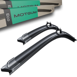 Wycieraczki samochodowe na przednią szybę do Peugeot 207 Hatchback, Kabriolet, SW (05.2006-06.2015) - pióra wycieraczek - Motgum - pióra płaskie ECO