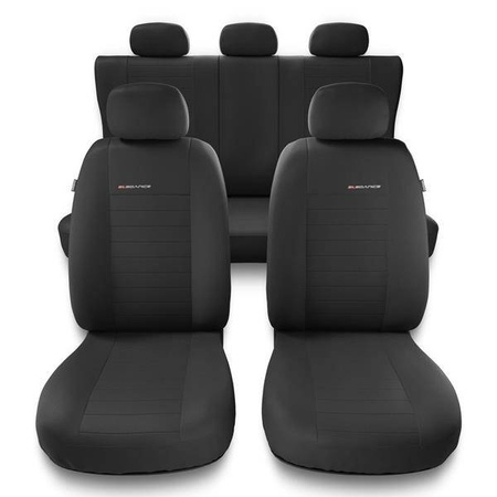 Uniwersalne pokrowce samochodowe do Alfa Romeo MiTo (2008-2018) - pokrowce na fotele - Auto-Dekor - Elegance - P-4