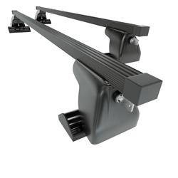 Stalowy bagażnik dachowy do Nissan Pathfinder R50 SUV (2001-2004) - belki dachowe z uchwytem - Amos - D-T - O - T-profil
