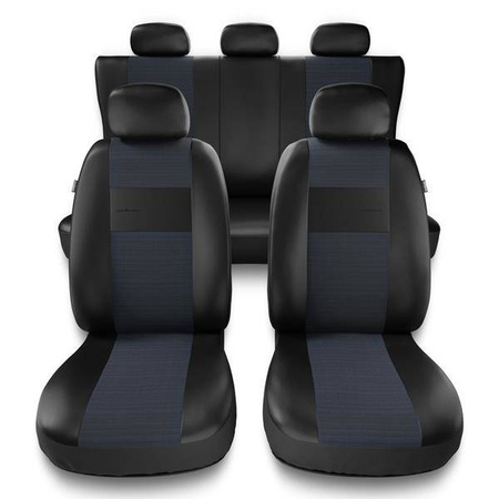 Uniwersalne pokrowce samochodowe do Hyundai ix20 (2010-2019) - pokrowce na fotele - Auto-Dekor - Exclusive - E6