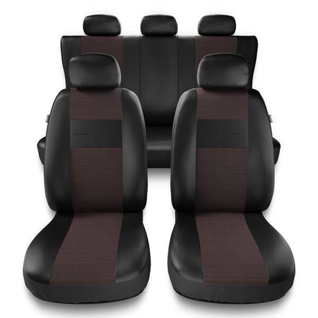 Uniwersalne pokrowce samochodowe do Alfa Romeo 159 (2005-2011) - pokrowce na fotele - Auto-Dekor - Exclusive - E5