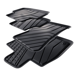 Dywaniki TPE do Seat Leon III Hatchback, Sportstourer (2013-2020) - korytkowe dywaniki samochodowe - Amal Plast - SPART line - 4 szt.