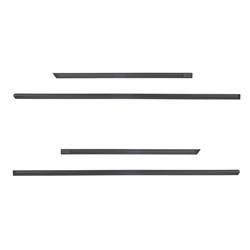 Czarne listwy boczne do Volkswagen Golf VII Hatchback, Variant (2012-2020) - Rider