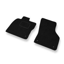 Dywaniki filcowe do Seat Leon III (2013-2020) - dywaniki samochodowe - DGS Autodywan - czarny (standard)