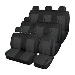 Pokrowce szyte na miarę do Citroen Jumpy III Van (2016-....) 9 osobowy - pokrowce na fotele samochodowe - Auto-Dekor - Elegance - P-1