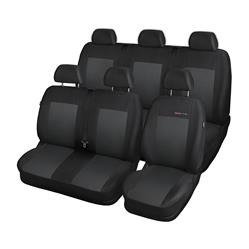 Pokrowce szyte na miarę do Ford Transit VII Van (2013-2019) 6 osobowy - pokrowce na fotele samochodowe - Auto-Dekor - Elegance - P-3