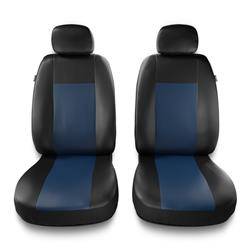 Uniwersalne pokrowce samochodowe do Citroen C5 I, II (2000-2017) - pokrowce na fotele - Auto-Dekor - Comfort 1+1 - niebieski