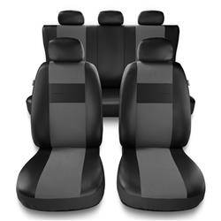Uniwersalne pokrowce samochodowe do Seat Ibiza I, II, III, IV, V (1984-2019) - pokrowce na fotele - Auto-Dekor - Exclusive - E2