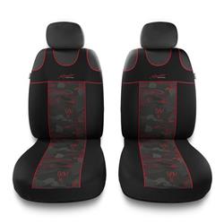 Koszulki na siedzenia do Hyundai Santa Fe I, II, III, IV (2000-2019) - Auto-Dekor - Stylus 1+1 - czerwony
