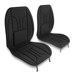 Mata profilowana ochronna na fotel i siedzenia - Auto-Dekor - Akcent 1+1 (czarna)