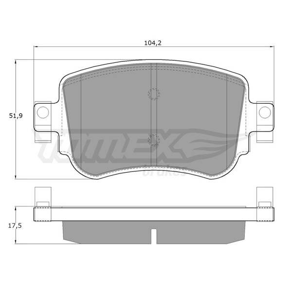 Klocki Hamulcowe Os Tylna Do Skoda Octavia Iii Kombi Liftback 2012 Tomex Tx 17 32 Sklep Carmager