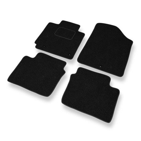 Dywaniki filcowe do Hyundai Elantra V (2011-2015) - dywaniki samochodowe - DGS Autodywan - czarny (standard)
