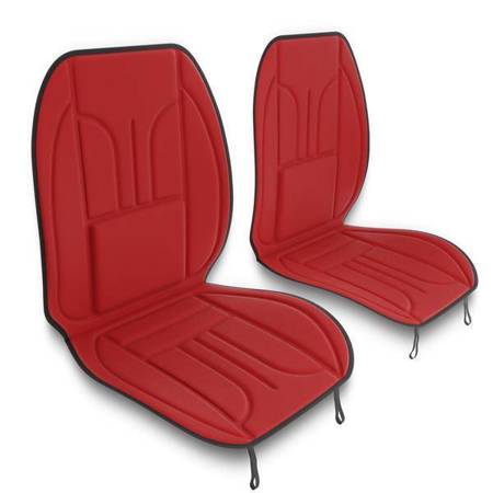 Mata profilowana ochronna na fotel i siedzenia - Auto-Dekor - Akcent 1+1 (czerwona)