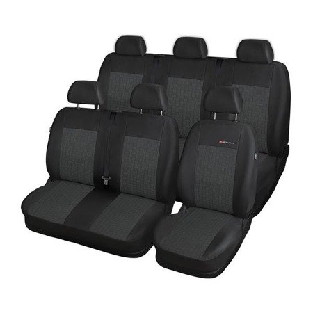 Pokrowce szyte na miarę do Ford Transit VII Van (2013-2019) 6 osobowy - pokrowce na fotele samochodowe - Auto-Dekor - Elegance - P-1