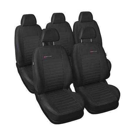 Pokrowce szyte na miarę do Seat Alhambra Van (1996-2010) 5 foteli - pokrowce na fotele samochodowe - Auto-Dekor - Elegance - P-4