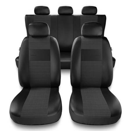 Uniwersalne pokrowce samochodowe do BMW Seria 2 F22, F45 (2013-2019) - pokrowce na fotele - Auto-Dekor - Exclusive - E4