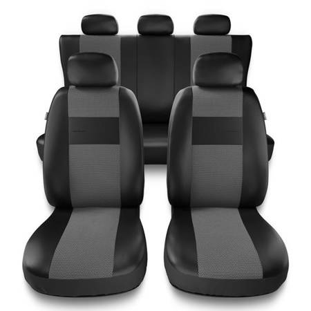 Uniwersalne pokrowce samochodowe do BMW X4 G01, G02 (2014-2019) - pokrowce na fotele - Auto-Dekor - Exclusive - E2