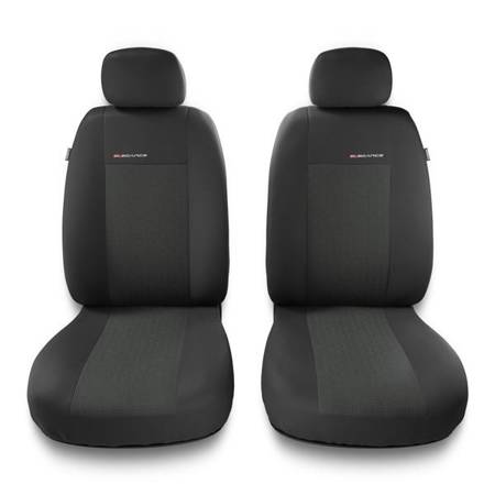 Uniwersalne pokrowce samochodowe do Chevrolet Spark I, II (2005-2019) - pokrowce na fotele - Auto-Dekor - Elegance 1+1 - P-1