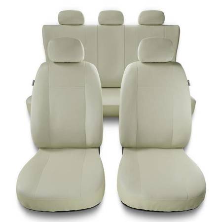 Uniwersalne pokrowce samochodowe do Chevrolet Trax (2013-2019) - pokrowce na fotele - Auto-Dekor - Comfort Plus - beżowy