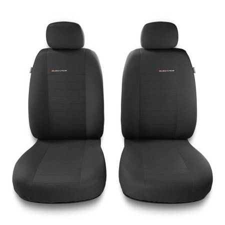 Uniwersalne pokrowce samochodowe do Citroen C3 I, II, III (2002-2019) - pokrowce na fotele - Auto-Dekor - Elegance 1+1 - P-4