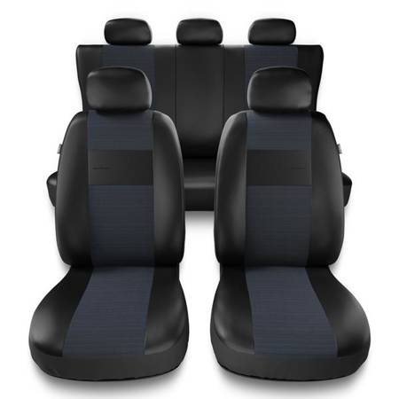 Uniwersalne pokrowce samochodowe do Hyundai Santa Fe I, II, III, IV (2000-2019) - pokrowce na fotele - Auto-Dekor - Exclusive - E6