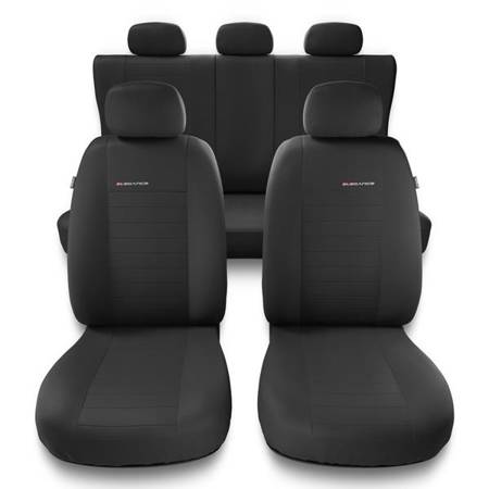 Uniwersalne pokrowce samochodowe do Hyundai i40 (2011-2019) - pokrowce na fotele - Auto-Dekor - Elegance - P-4