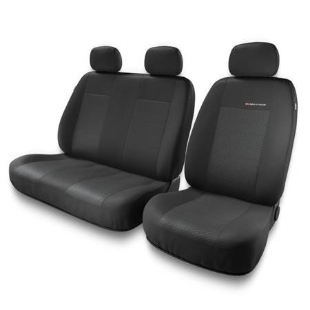 Uniwersalne pokrowce samochodowe do Iveco Daily II, III, IV, V, VI (1990-2019) - pokrowce na fotele - Auto-Dekor - Elegance 2+1 - P-3