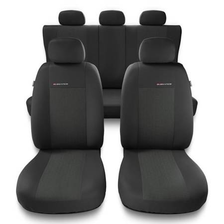 Uniwersalne pokrowce samochodowe do Toyota Prius I, II, III, IV (1997-2019) - pokrowce na fotele - Auto-Dekor - Elegance - P-1